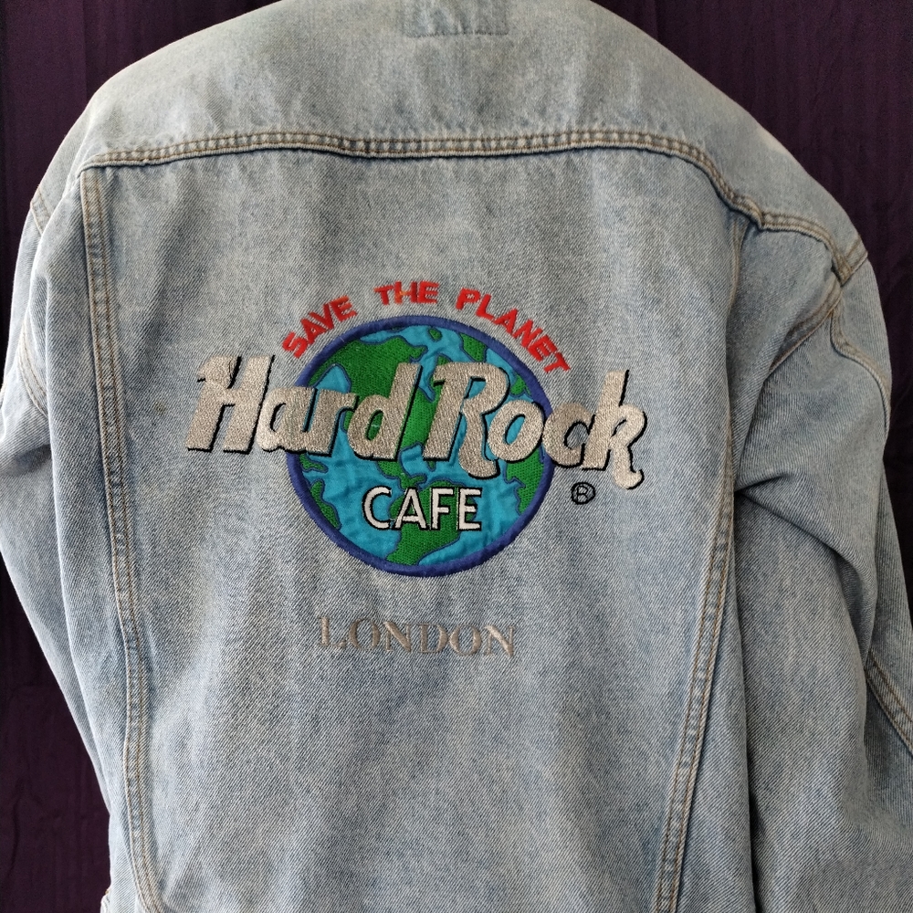 VINTAGE HARD ROCK CAFE' LONDON JACKET